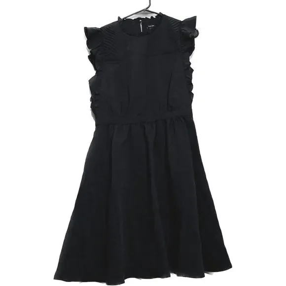 club monaco ruffle dress Club Monaco White Top | Ruffle Skirt